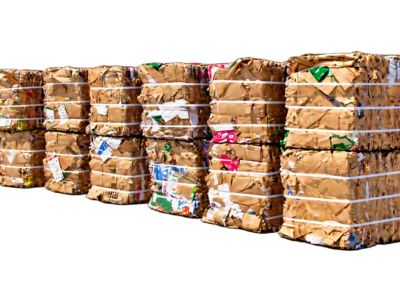 KRAFT BALES 450KG MADE WITH BULKMATECH BALERS